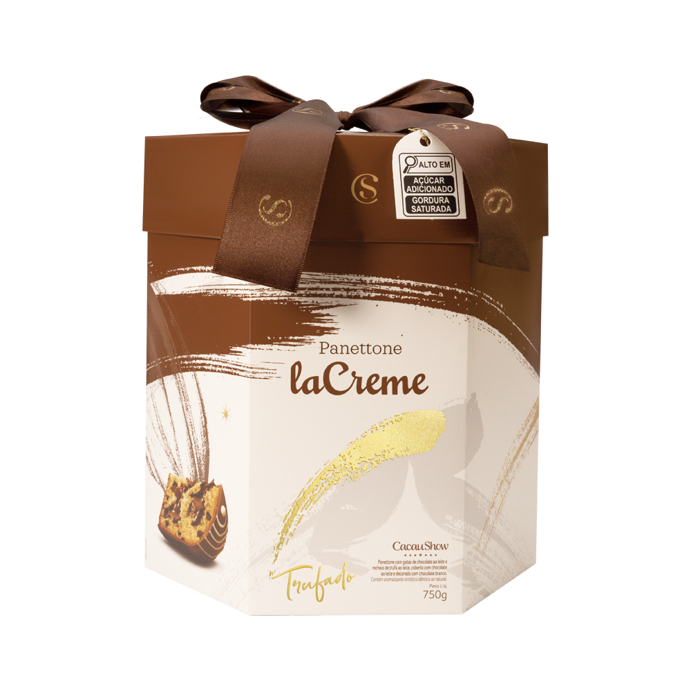 Panettone Premium Lacreme Cacau Show 750g