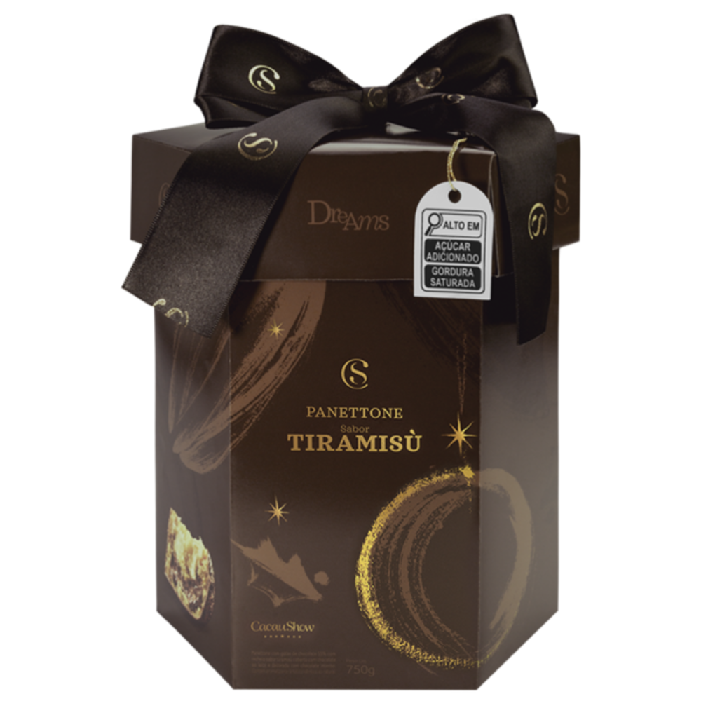 Panettone Dreams Tiramisu Cacau Show 750g