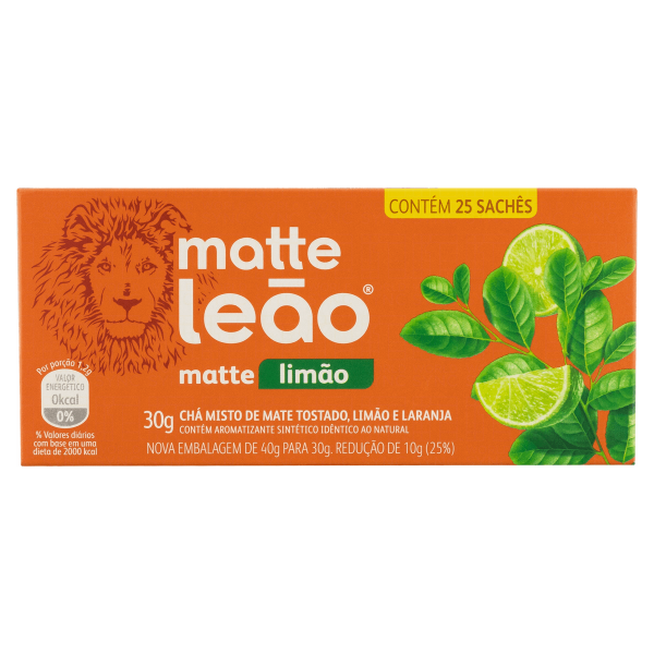 Chá Matte Leão Limão 30g