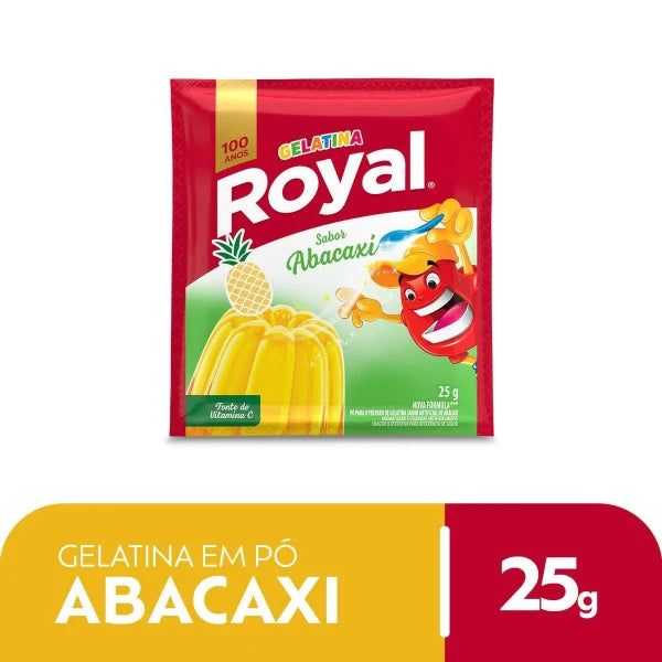 Gelatina Abacaxi Royal 25g