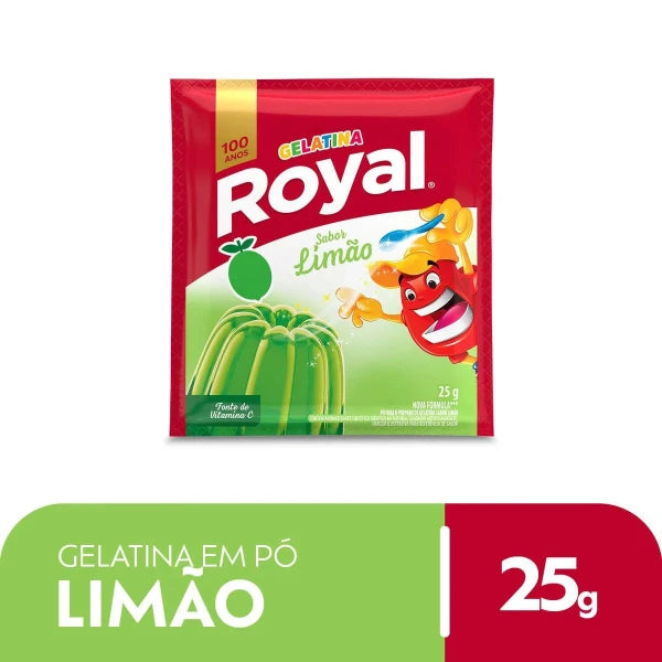 Gelatina Limão Royal 25g