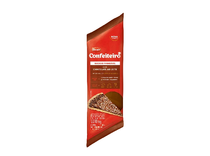 Cobertura/Recheio Forneável Chocolate ao Leite Harald 1kg