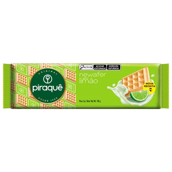 Biscoito Newafer Limão Piraquê 100g