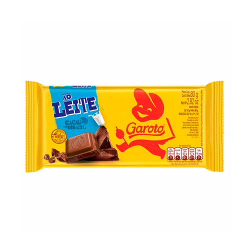 Barra de Chocolate ao Leite Garoto 80g