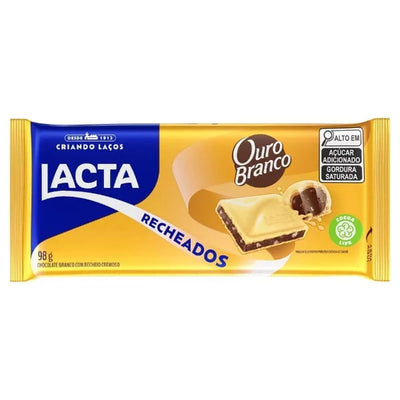 Barra de Chocolate Ouro Branco 98g