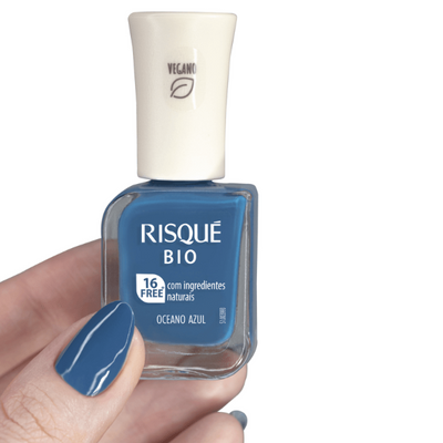 Esmalte Bio Vegano Oceano Azul 9ml - Risque