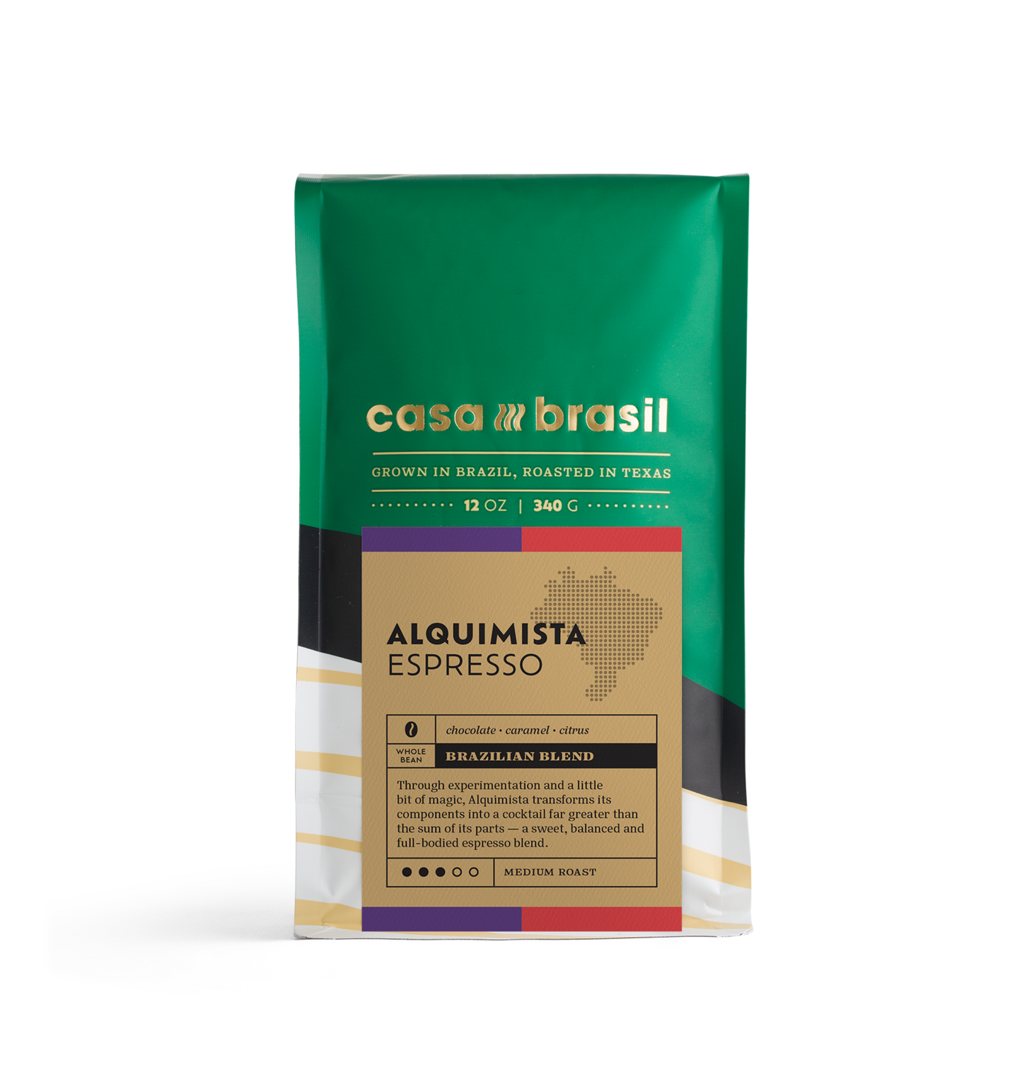 Café Alquimista Espresso Blend - Casa Brasil 340g