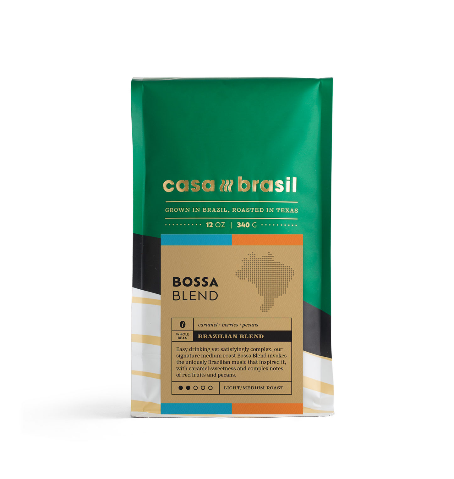 Café Bossa - Medium Roast - Casa Brasil 340g