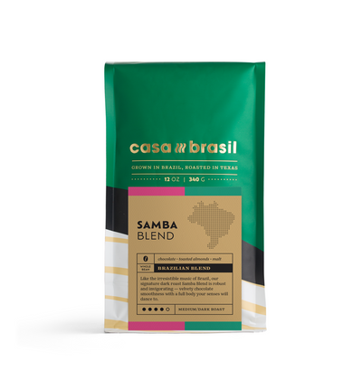 Café Samba - Medium Roast - Casa Brasil 340g