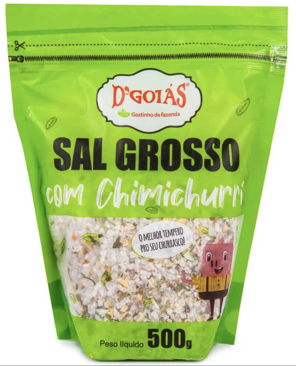 Sal Grosso Chimichurri D'Goias 500g