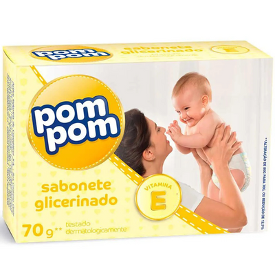 Sabonete Infantil Glicerinado Pompom 70g