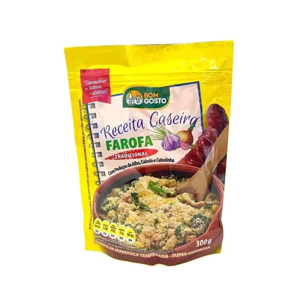 Farofa Tradicional Caseira Bom Gosto 300g