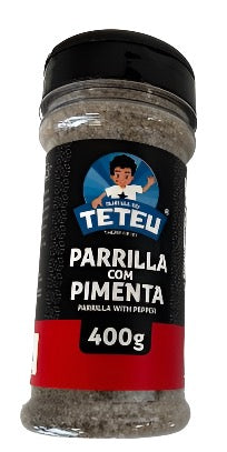 Sal Parrilla Com Pimenta Teteu 400g