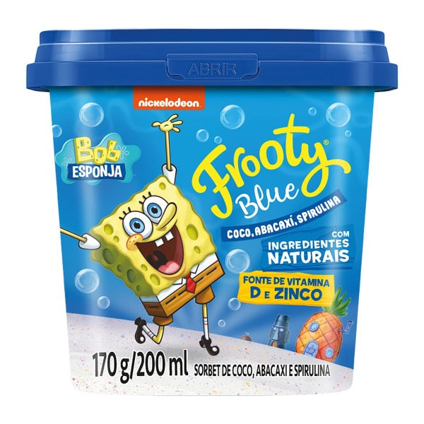 Sorbet Spirulina Bob Esponja 200ml Frooty