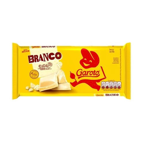 Tablete Branco Garoto 80g