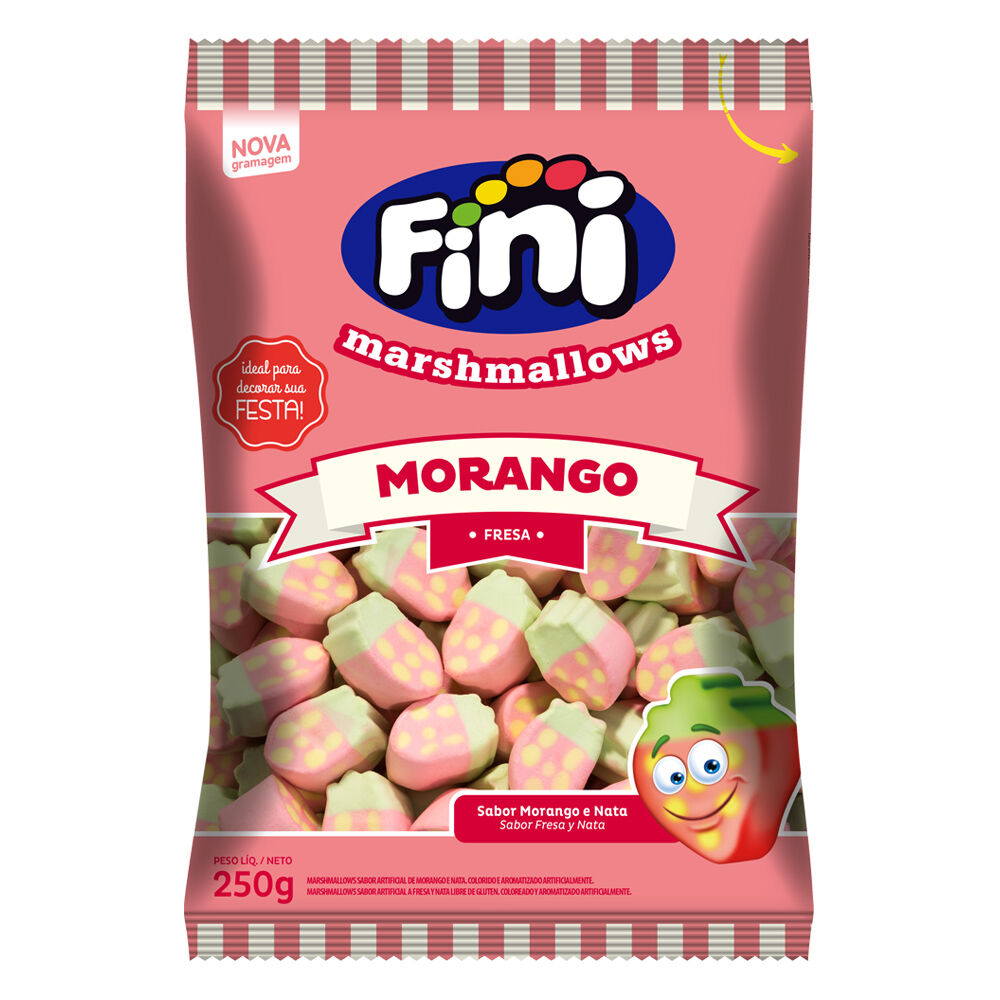 Fini Marshmallow Morango 80g