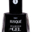 Esmalte Gel Preto Caviar 9.5ml - Risque