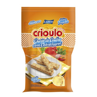 Queijo Coalho com Chimichurri Crioulo 340g (Venc.18/Out/2024)