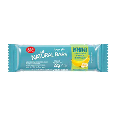 Barra Banana Zero Açúcar Erlan 22g