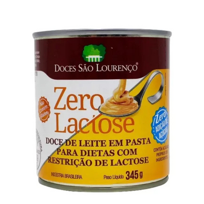 Doce de Leite Zero Lactose / Zero Acucar Sao Lourenco 345g