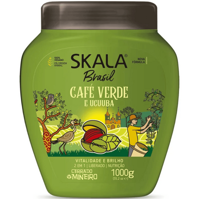 Creme Skala 2 em 1 Cafe Verde/Ucuuba 1 kg