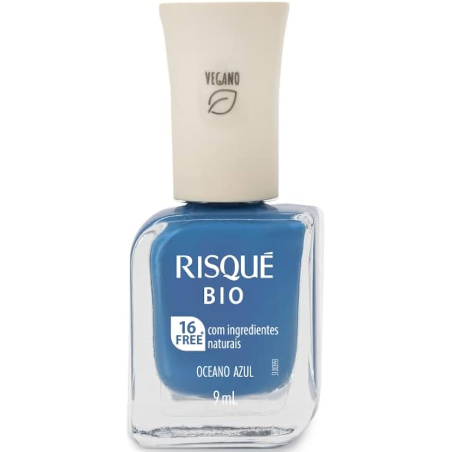 Esmalte Bio Vegano Oceano Azul 9ml - Risque