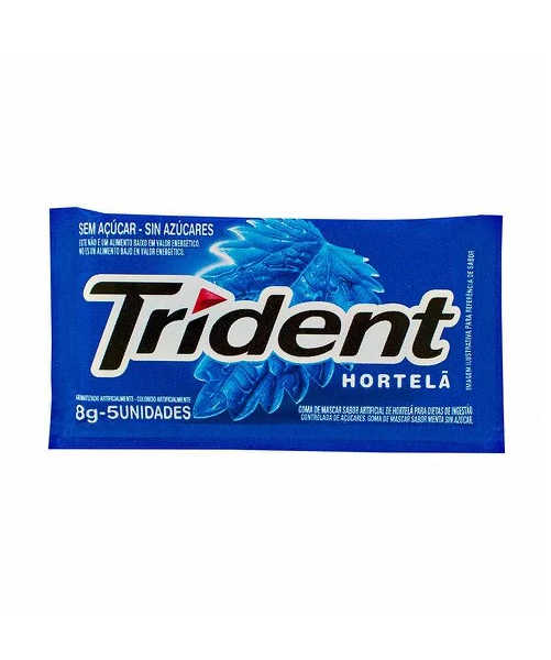 Chicle Hortelã Trident 8g