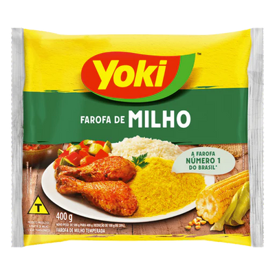 Farofa Pronta Milho Yoki 400g