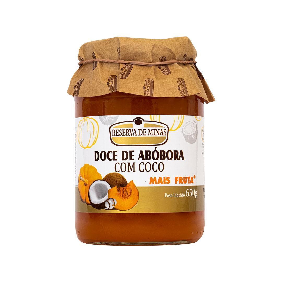 Doce de Abóbora com Coco Reserva de Minas 650g - BR Emporio