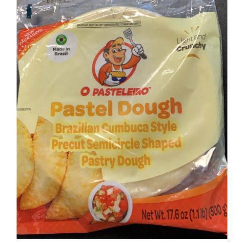 Massa de Pastel Redonda- O Pasteleiro- 500g - BR Emporio