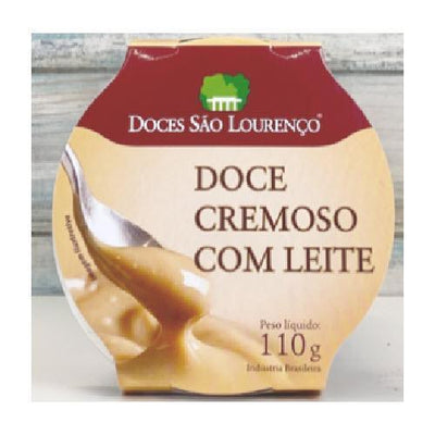 Doce de Leite de Colher São Lourenço 110g - BR Emporio