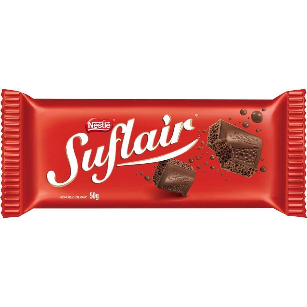 Chocolate Barra Suflair 50g - BR Emporio