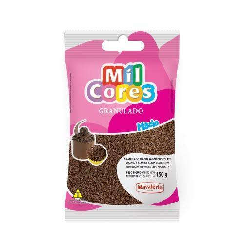 Granulado de Chocolate Macio 150g - BR Emporio