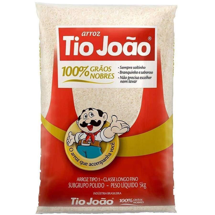 Arroz Tio João Branco 10Lb - BR Emporio