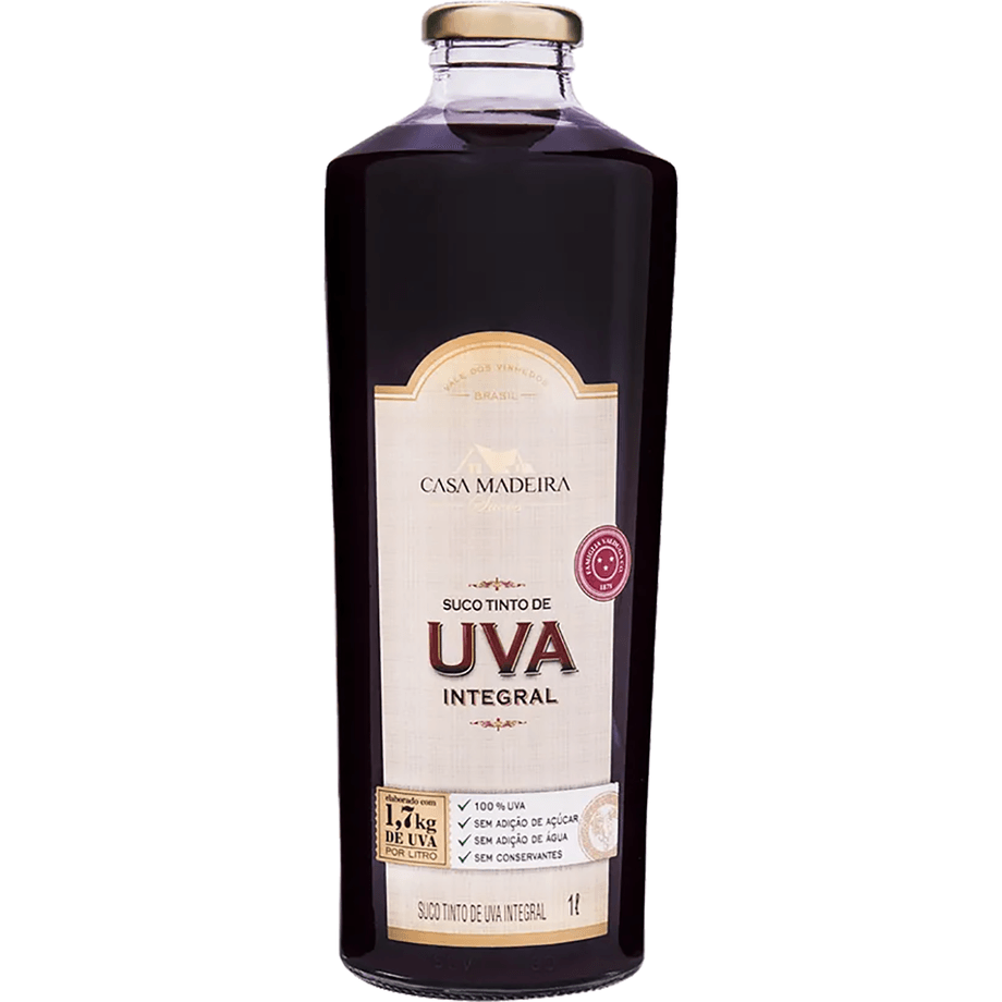 Suco Uva Integral Casa Madeira 1lt - BR Emporio