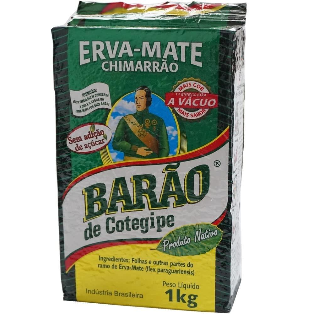 Erva Mate Nativa Barão de Cotegipe 1kg - BR Emporio