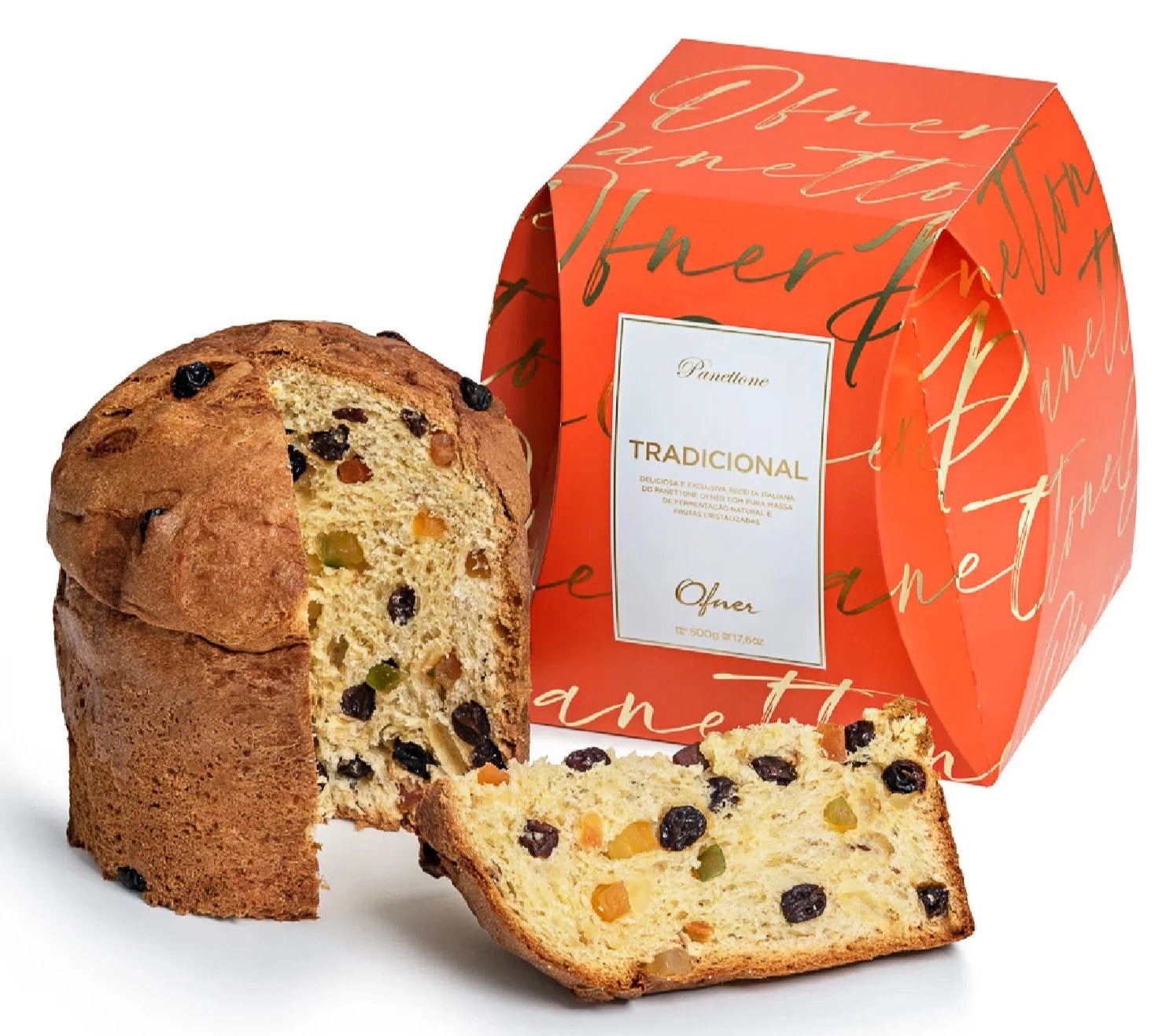 Panettone Tradicional de Frutas Ofner 500g - BR Emporio