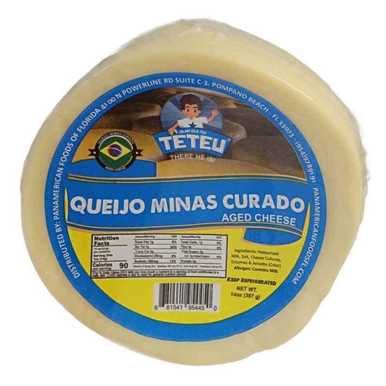 Queijo Minas Curado Teteu 28oz - BR Emporio