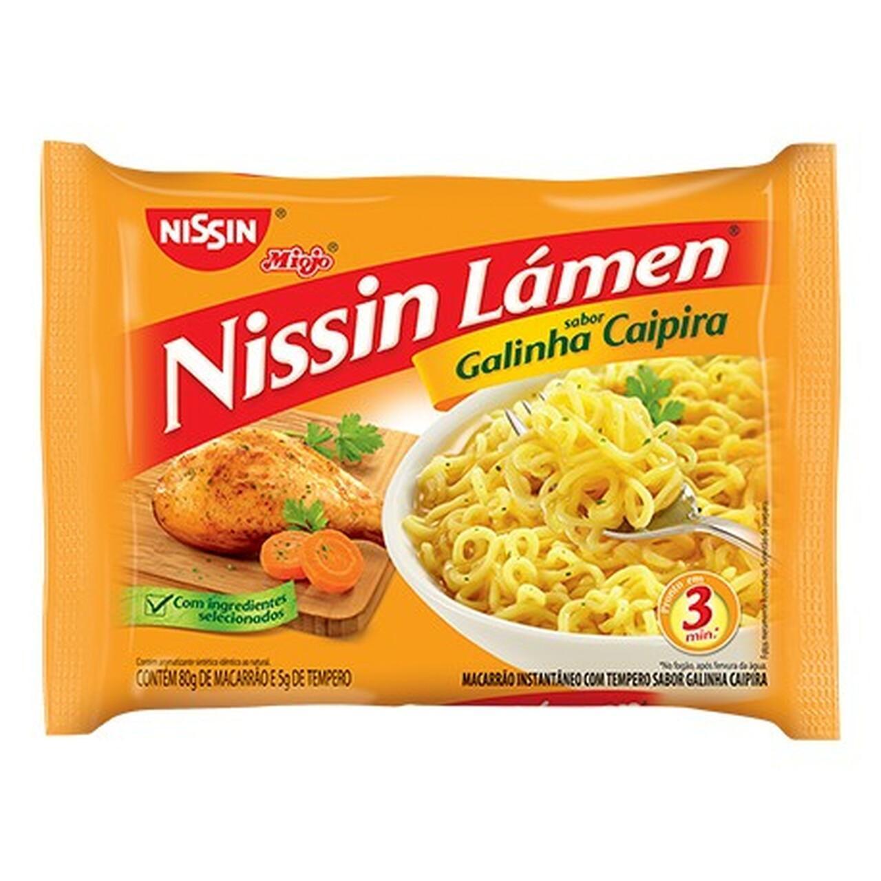 Nissin Galinha Caipira 75g - BR Emporio