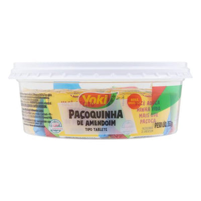 Paçoca Tablete Yoki 352g - BR Emporio