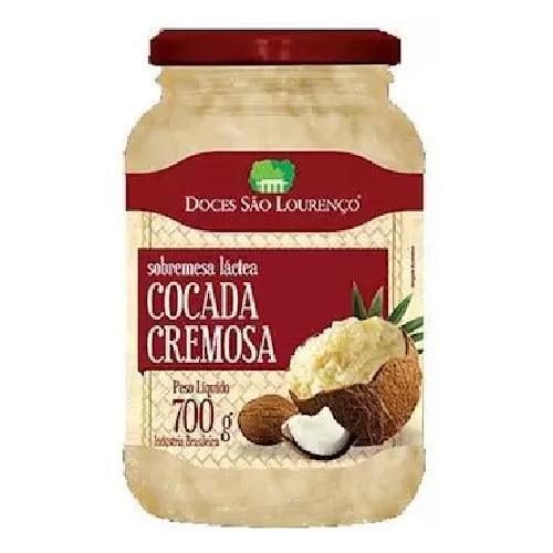 Cocada Cremosa São Lourenço 700g - BR Emporio