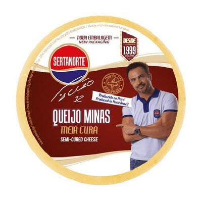 Queijo Meia Cura Sertanorte 500g - BR Emporio