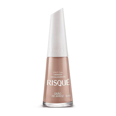 Esmalte Cremoso Grao de Arroz  8ml - Risque - BR Emporio