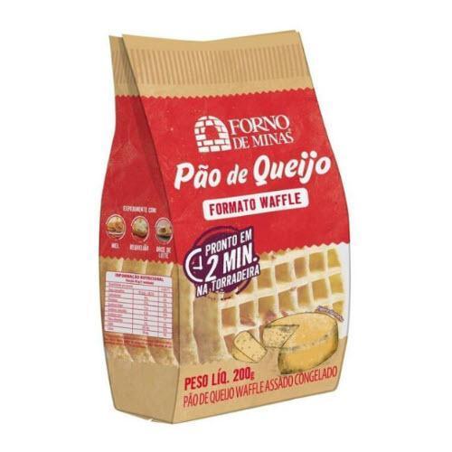 Waffle Pão de Queijo Forno de Minas 200g - BR Emporio