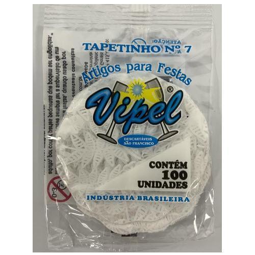 Tapetinho N#7 70mm Branco Vipel - BR Emporio