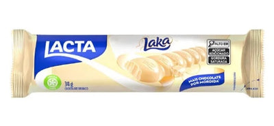 Chocolate Lacta Laka Branco 34g