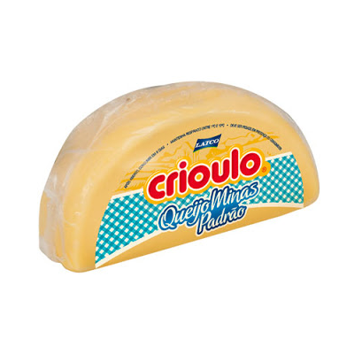 Queijo Minas Padrão Meia Lua Crioulo 510g